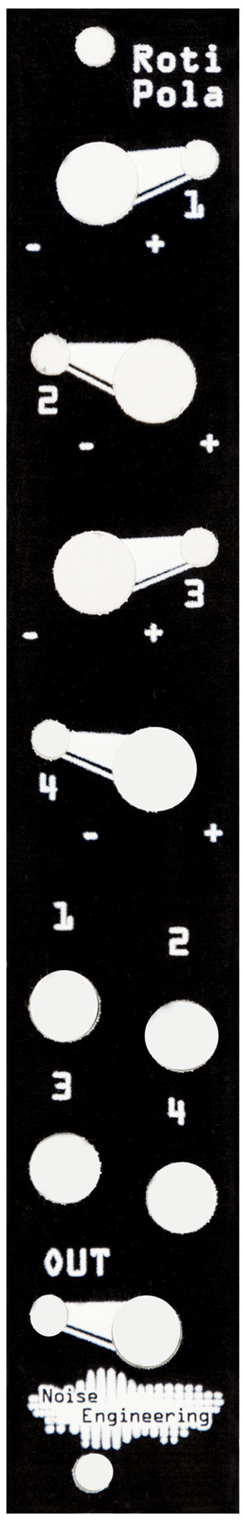 Noise Engineering Roti Pola Black/ Blind Panel