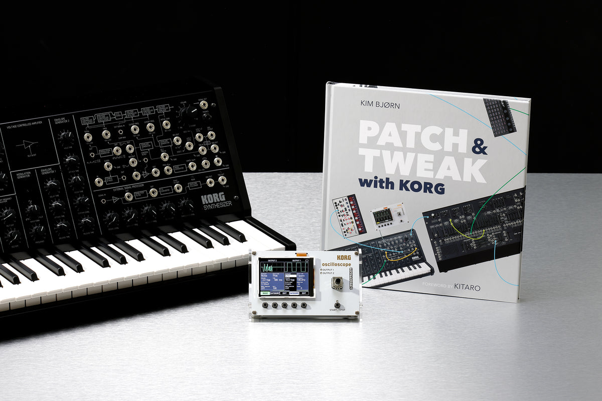 Limited Edition KORG NTS-2 Oscilloscope Kit & Bjooks Patch & Tweak with Korg Bundle