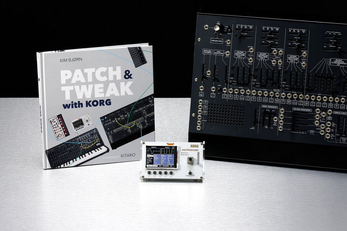Limited Edition KORG NTS-2 Oscilloscope Kit & Bjooks Patch & Tweak with Korg Bundle
