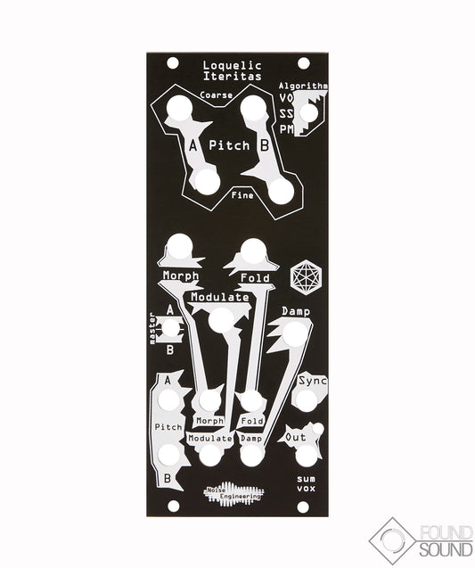 Noise Engineering Loquelic Iteritas Mk II Black/ Blind Panel