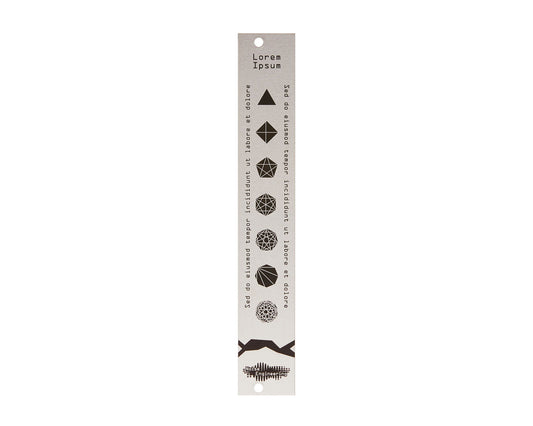 Noise Engineering Lorem Ipsum 4hp Blank Panel - Silver