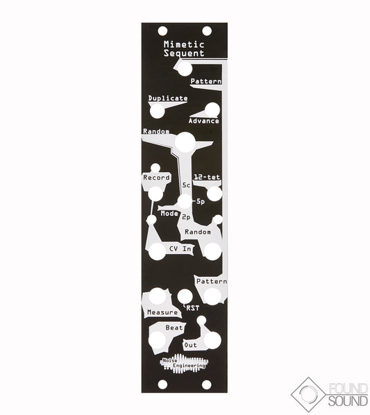 Noise Engineering Mimetic Sequent Black/ Blind Panel