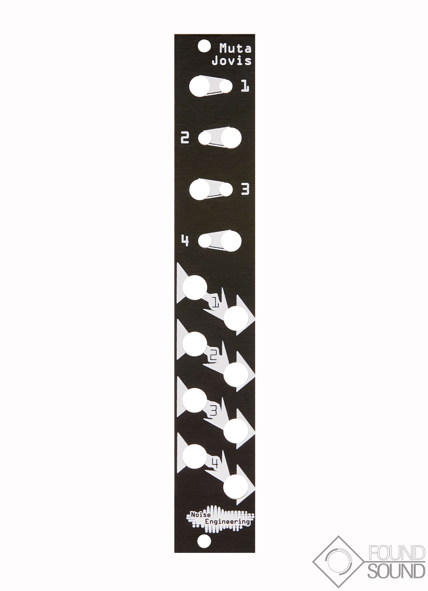 Noise Engineering Muta Jovis Black/ Blind Panel