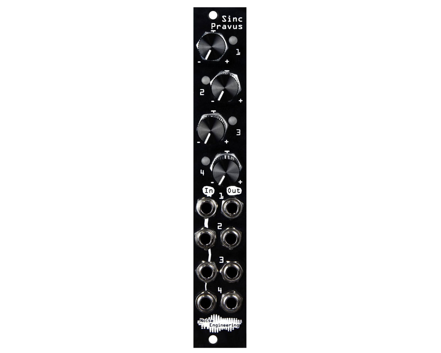 Noise Engineering Sinc Pravus Quad Offset Eurorack Module - Black