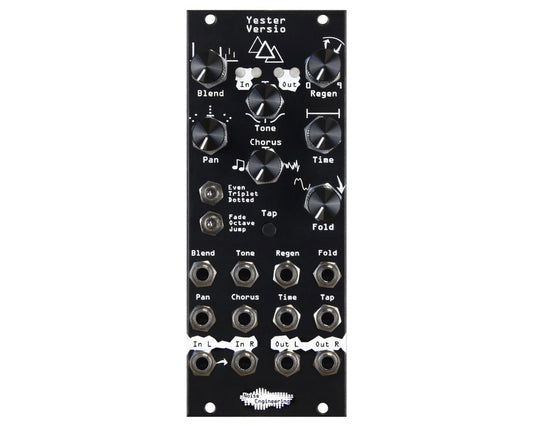 Noise Engineering Three-Tap Delay with Wavefolding and Pitch Shifting - Black