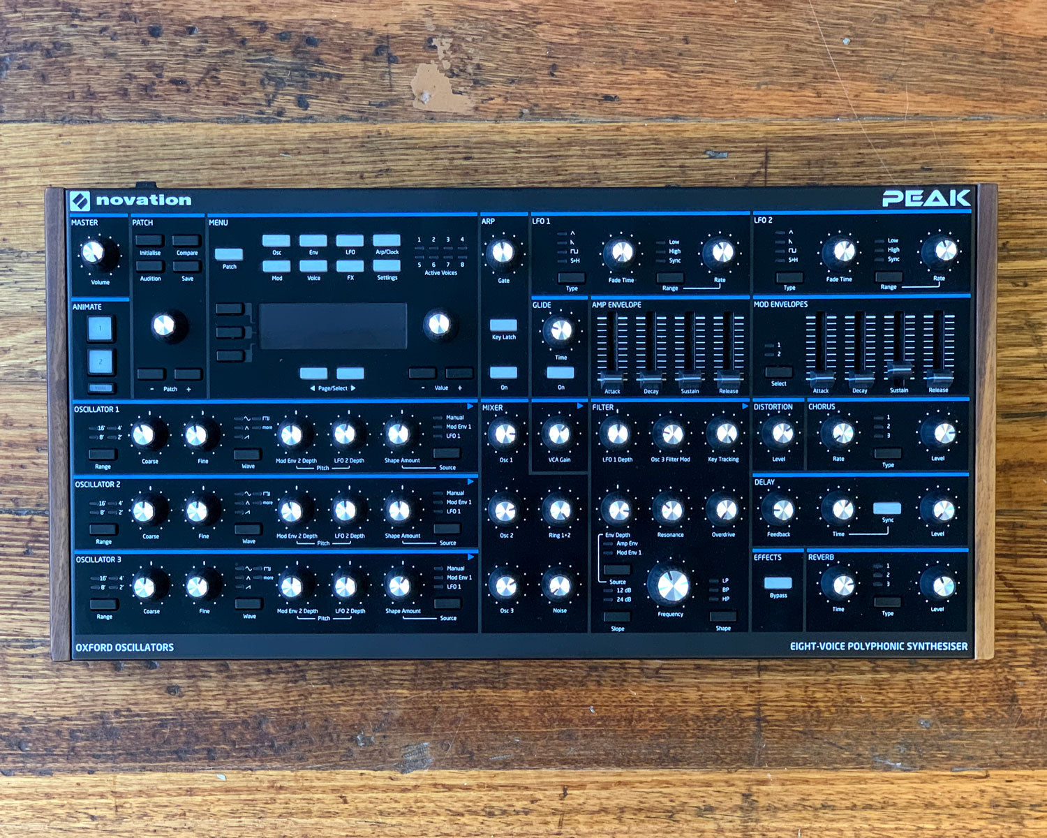 Novation Peak – Found Sound