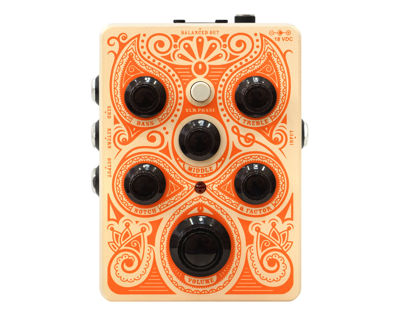 Orange Acoustic Preamp Pedal