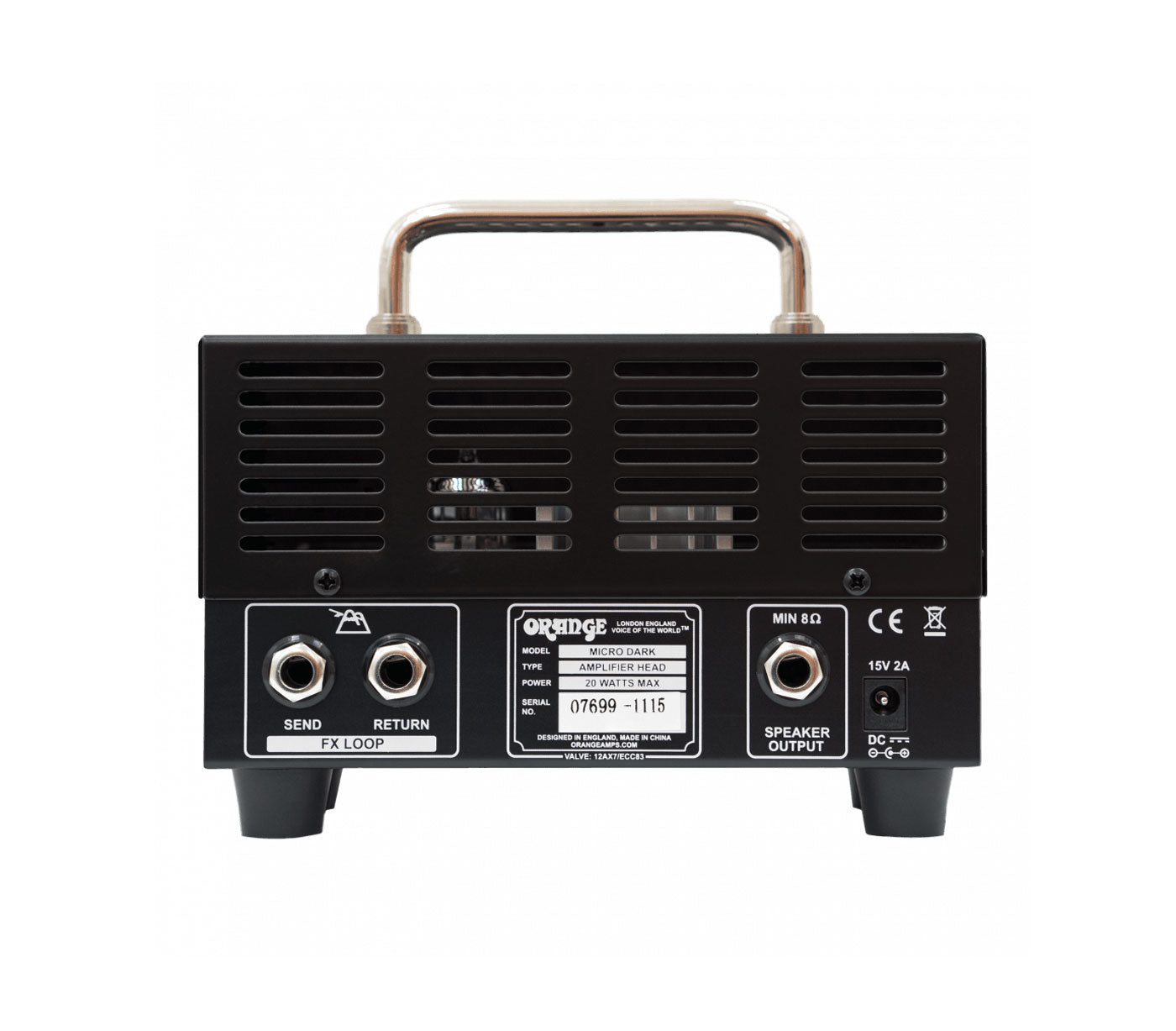 Orange MD Micro Dark Guitar Valve Head