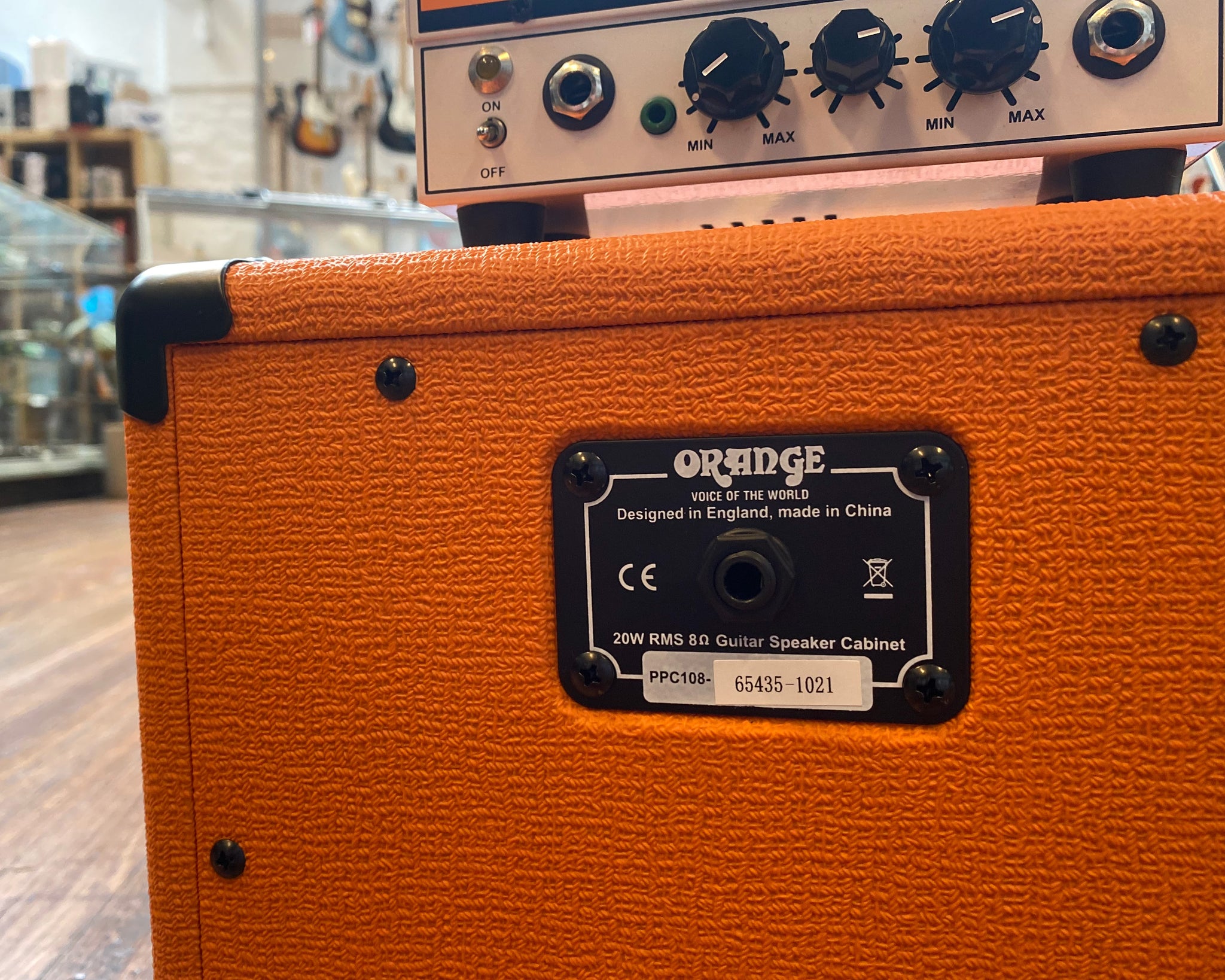 た*く様 ORANGE Micro Terror Cabinet Speaker Orange Micro Terror Head and PPC108 Cabinet | Sweetwater