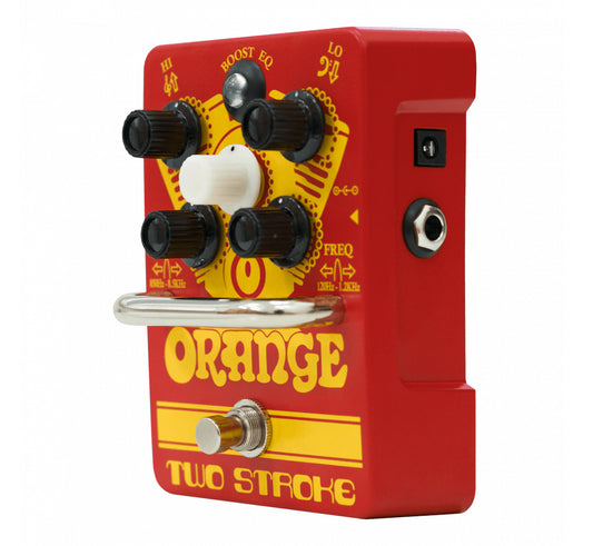 Orange Two Stroke Boost Pedal