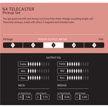 Load image into Gallery viewer, Fender Pure Vintage &#39;64 Telecaster® Pickups, (2)
