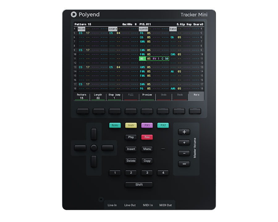 Polyend Tracker Mini Portable Audio Workstation
