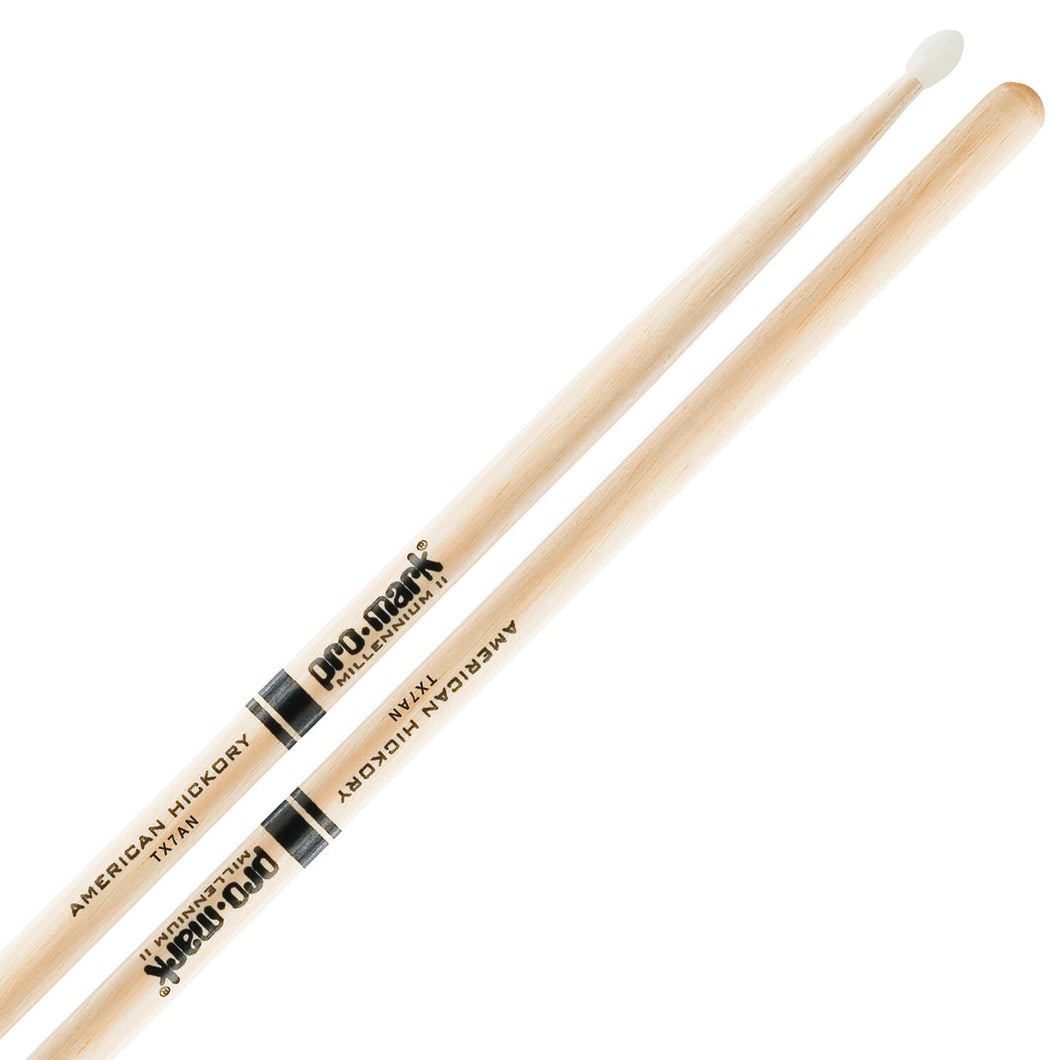 Promark 7A American Hickory Drumsticks (Nylon)