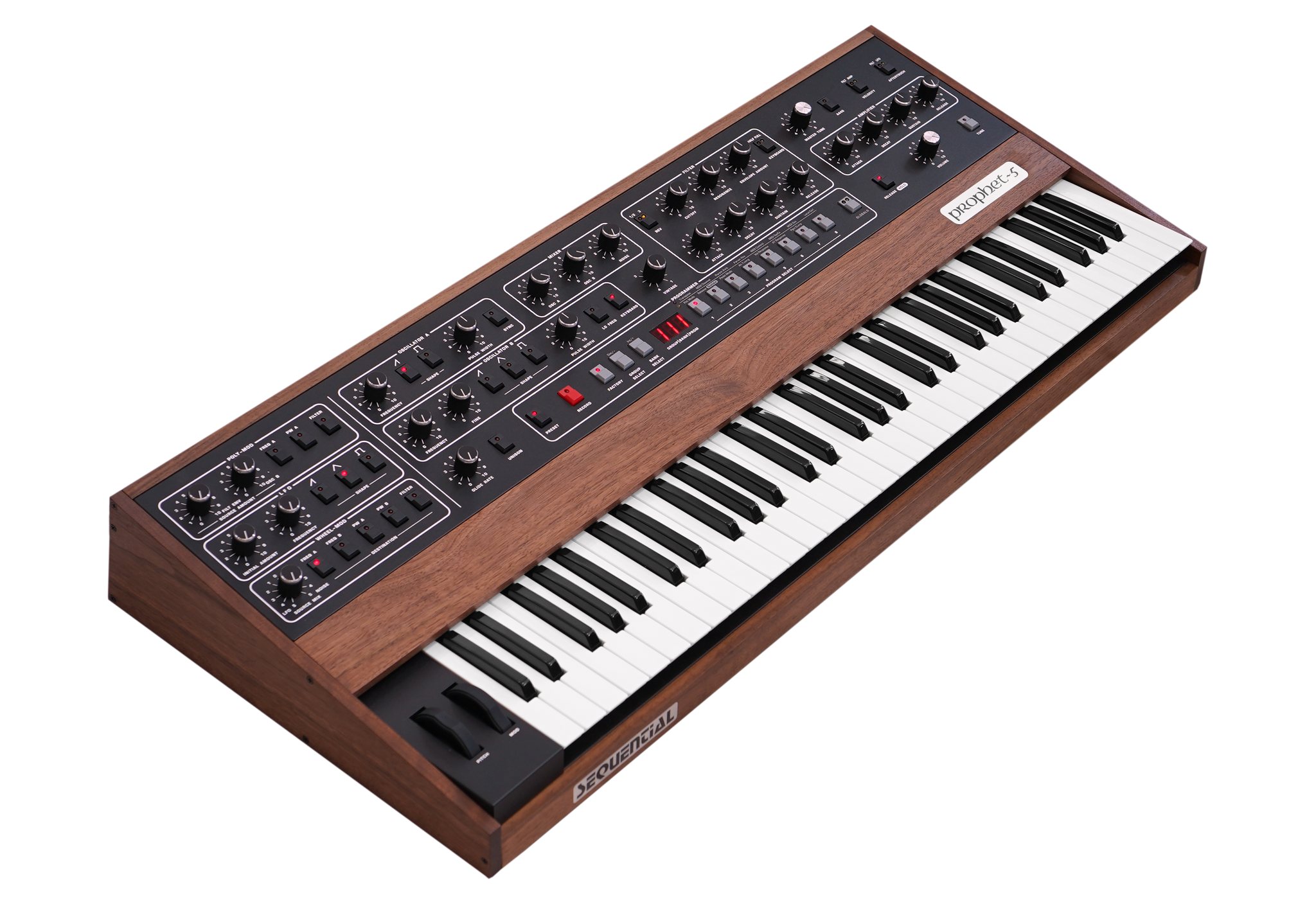 鍵盤楽器 SEQUENTIAL Prophet-5 Rev.4 Sequential Prophet-5 v4 Analog Keyboard Synthesizer