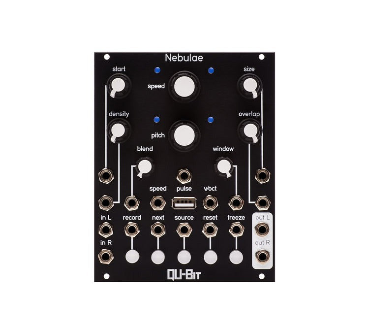 QU-Bit Nebulae サンプラー・エフェクター Qu-Bit Nebulae V2 Granular Sampler – Found Sound