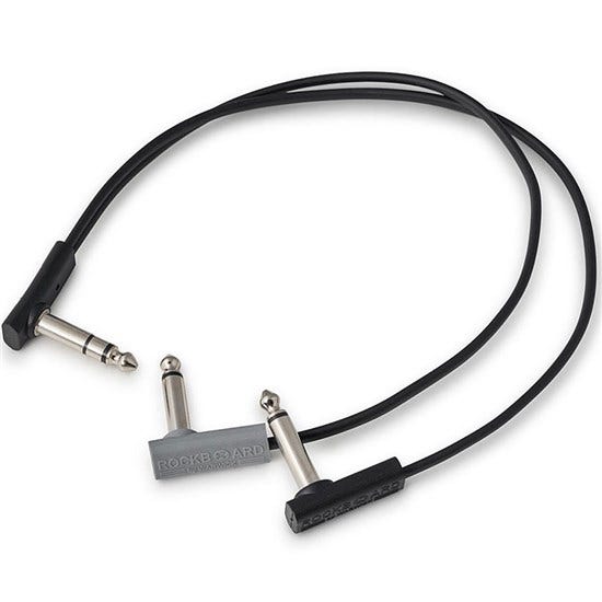 Warwick RockBoard Flat Y-Splitter Cable 30cm Black