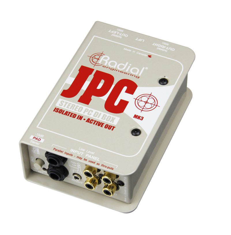 Radial JPC MK3 Stereo PC DI Box