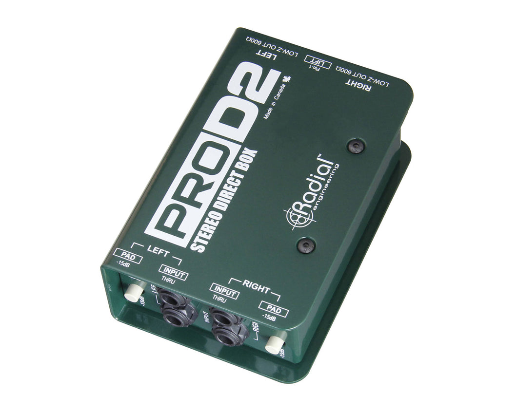 Radial ProD2 Stereo DI Box