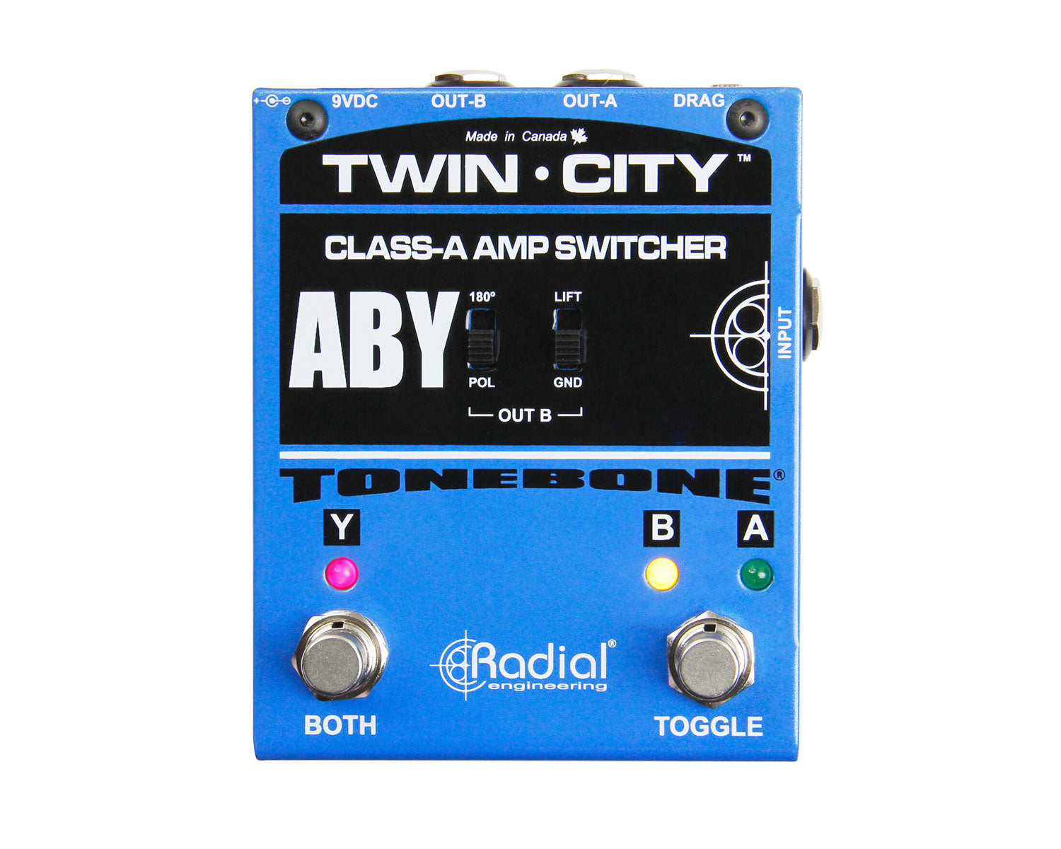 ギター Radial TWIN CITY CLASS-A AMP SWITCHER Twin-City - Radial Engineering