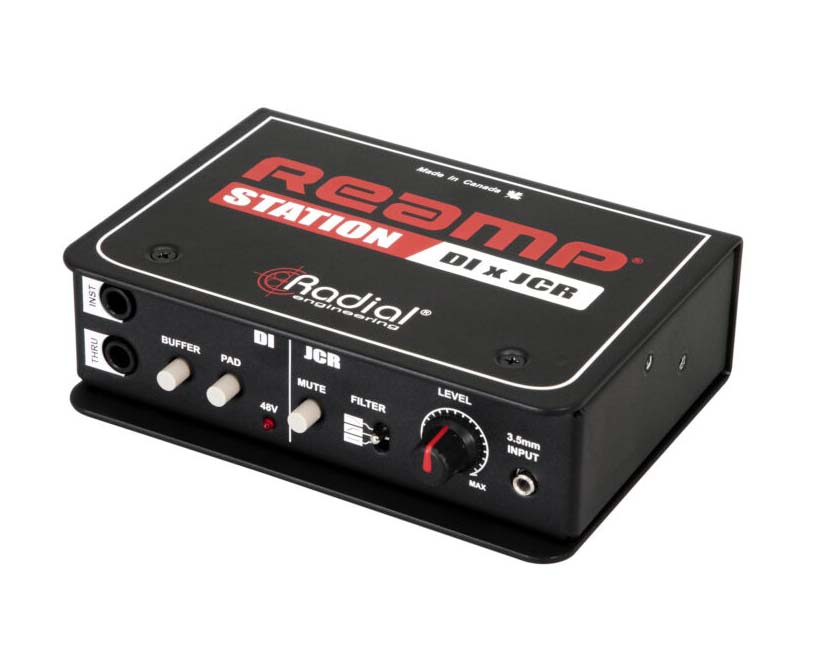 Radial Reamp Station Combination Active Direct Box and Reamp JCR