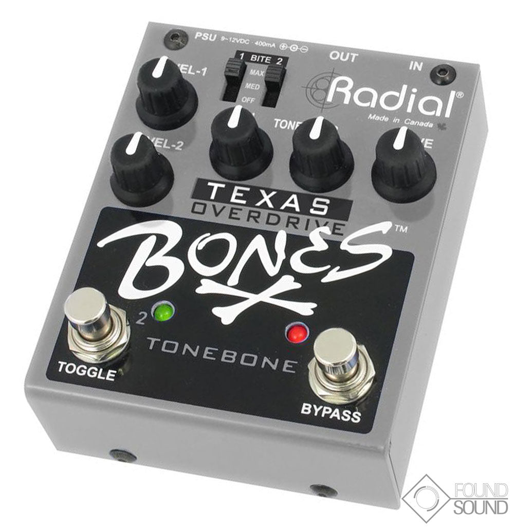 Radial Texas Bones Dual Mode Overdrive
