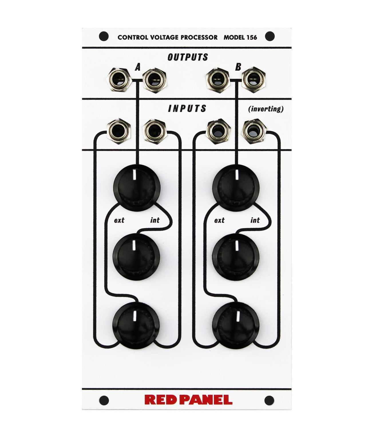 Red Panel Model 156V CV Processor