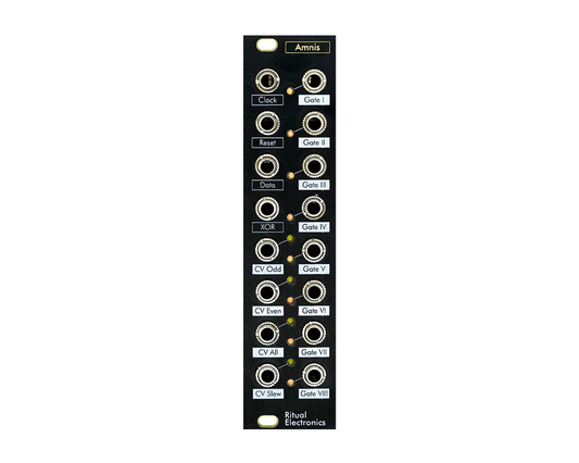 Ritual Electronics Amnis Digital Shift Register Eurorack Module