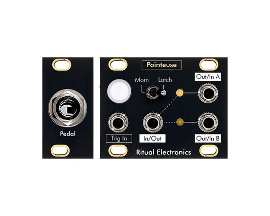 Ritual Electronics Pointeuse 1U CV Controlled Bidirectional Analogue Switch