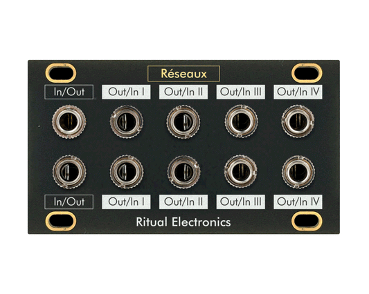 Ritual Electronics Réseaux 1U