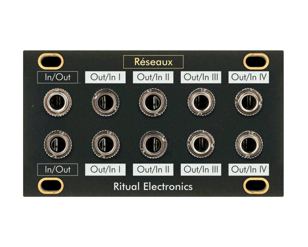 Ritual Electronics Réseaux 1U