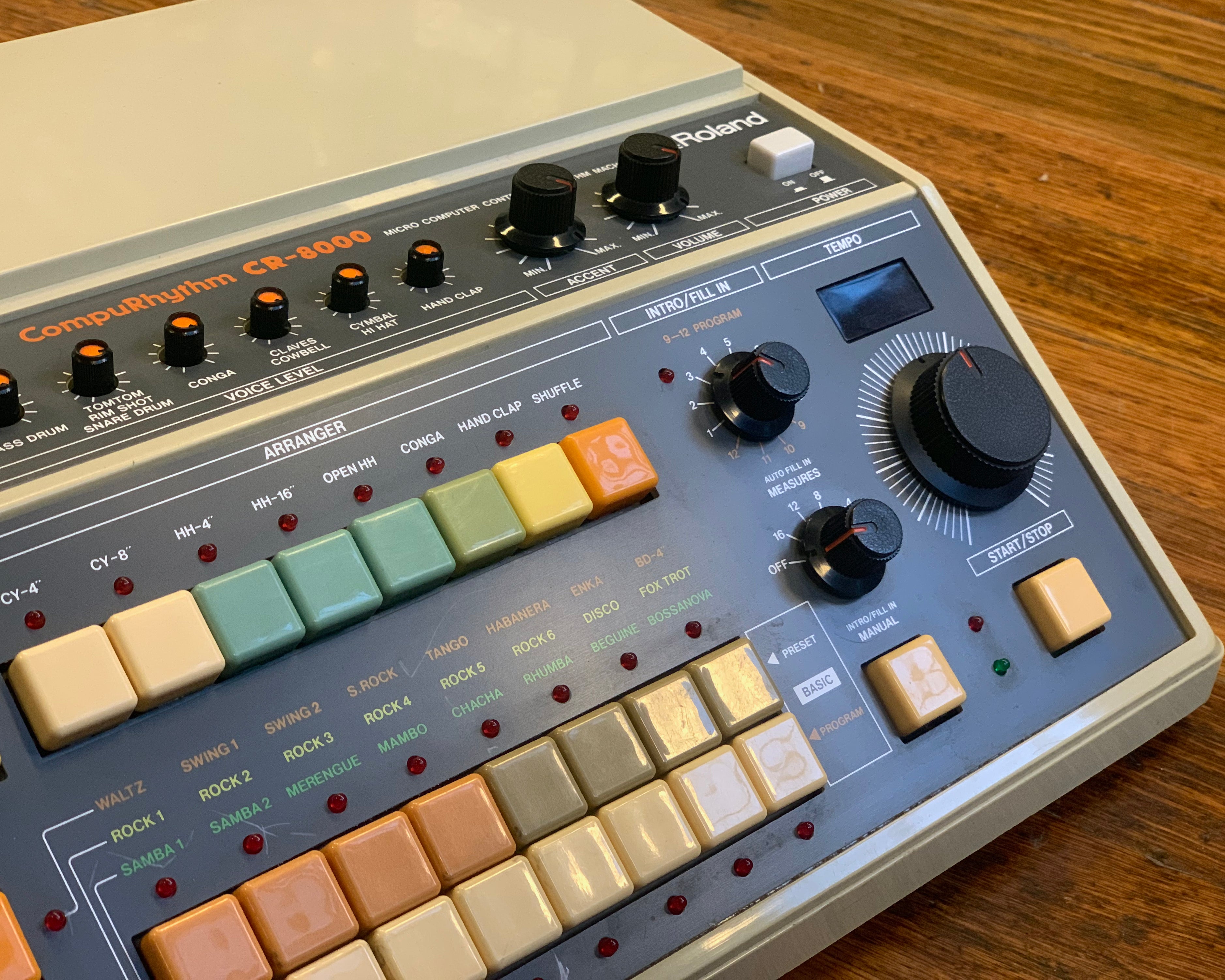 Roland ローランド CR-8000 CompuRhythm リズムマシン、ドラムマシン ...