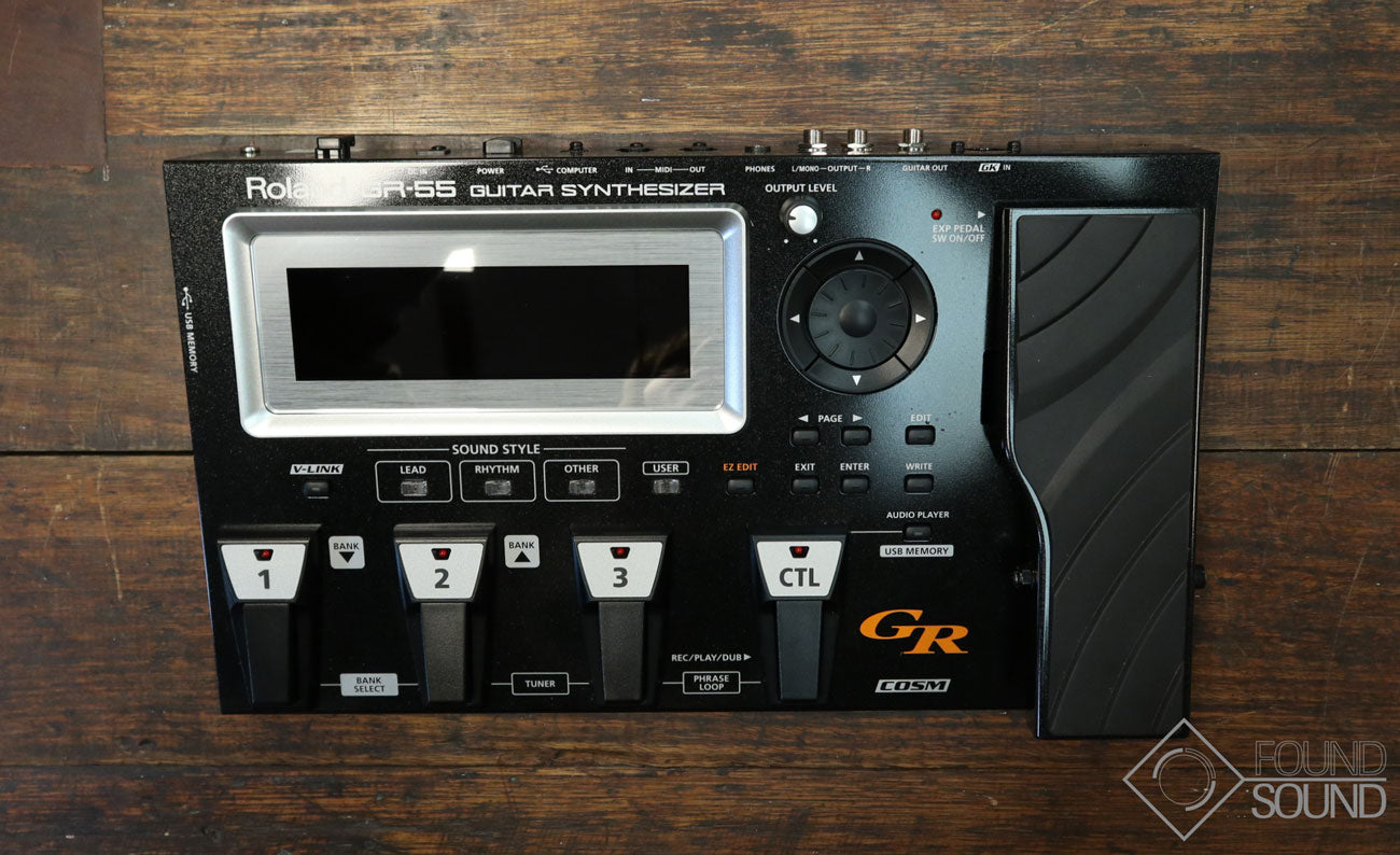 Roland GR-55 Guitar Synthesiser – Found Sound