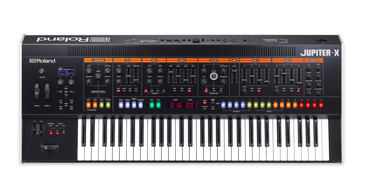 B Stock Roland Jupiter-X Digital Synthesizer with Arpegiator and Effects