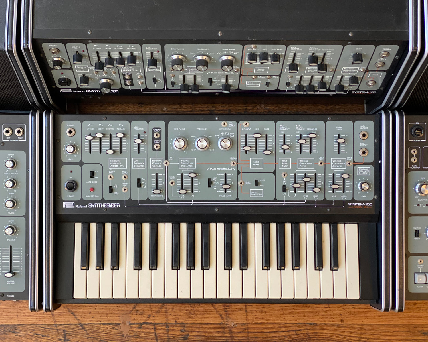 Vintage Roland System 100 Synthesizer Complete System