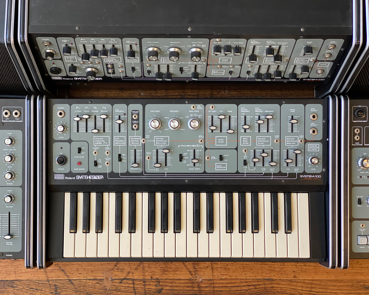 Vintage Roland System 100 Synthesizer - Complete System 🇯🇵 – Found Sound