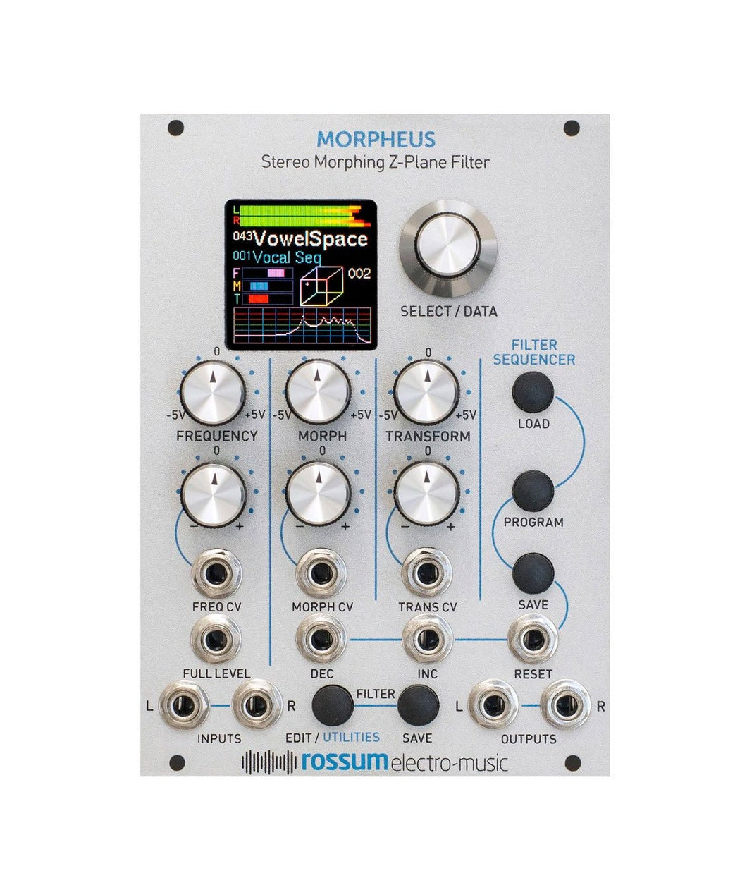 Rossum Electro-Music Morpheus Stereo Morphing Z-Plane Filter