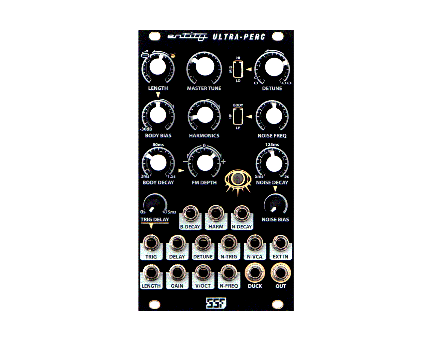 SSF Entity Ultra-Perc Percussion Synthesizer Module