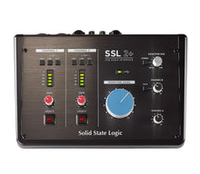 Load image into Gallery viewer, Solid State Logic SSL 2+ Two Channel Audio Interface + Midi IO
