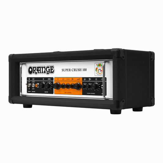 Orange Super Crush 100 Head - Black