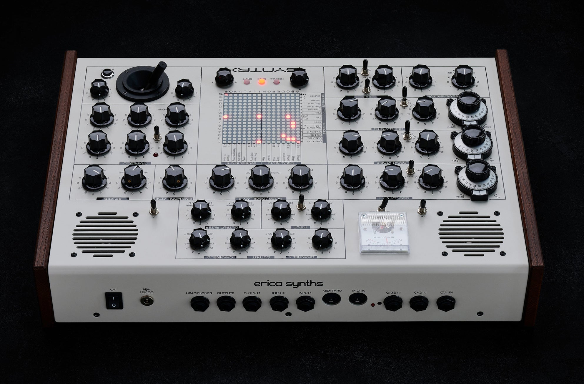 Erica Synths SYNTRX with Built-In Speakers, Vernier Dials & Spring Rev –  Found Sound