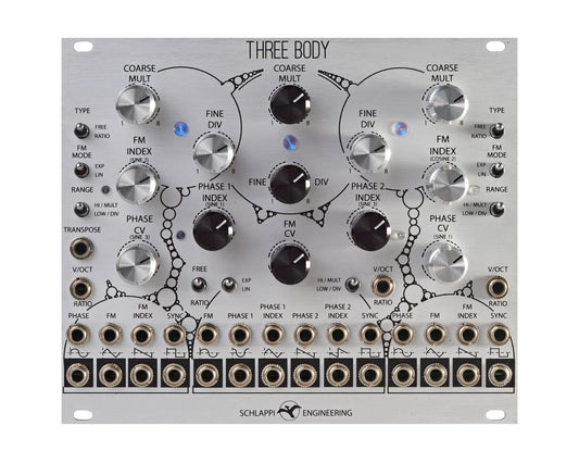 Schlappi Engineering Three Body Triple Oscillator - Silver