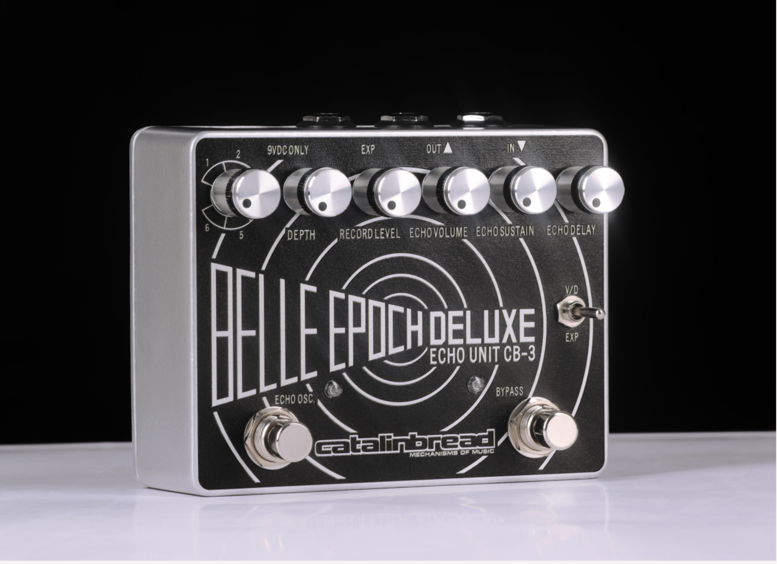 ギター catalinbread BELLE EPOCH DELUXE Delay Catalinbread - Belle Epoch Deluxe Black and Silver – LEP INTERNATIONAL