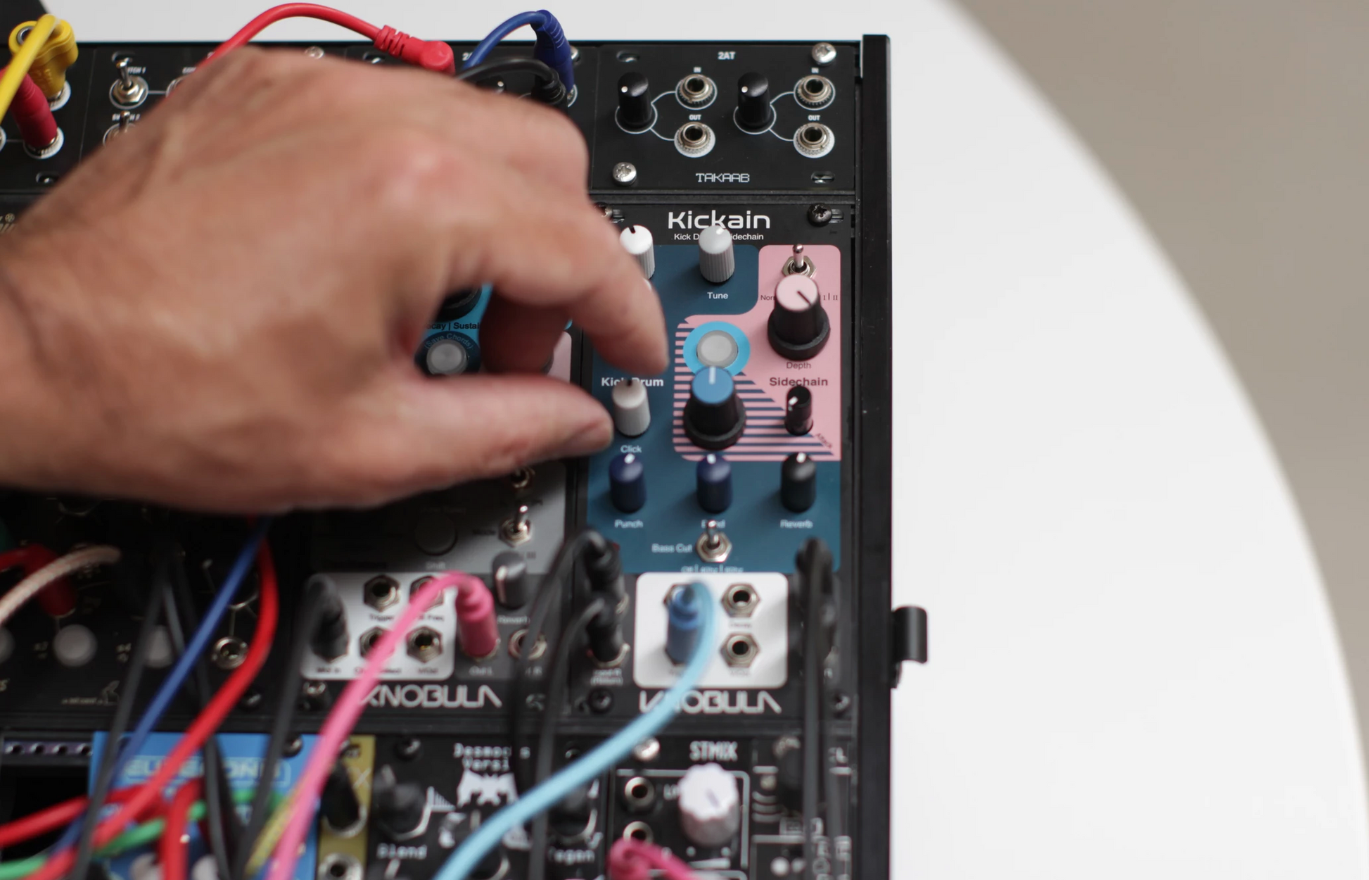 KNOBULA Kickain Eurorack モジュラーシンセ／　動作良好 Knobula Kickain Eurorack Bass Drum Module at Signal Sounds