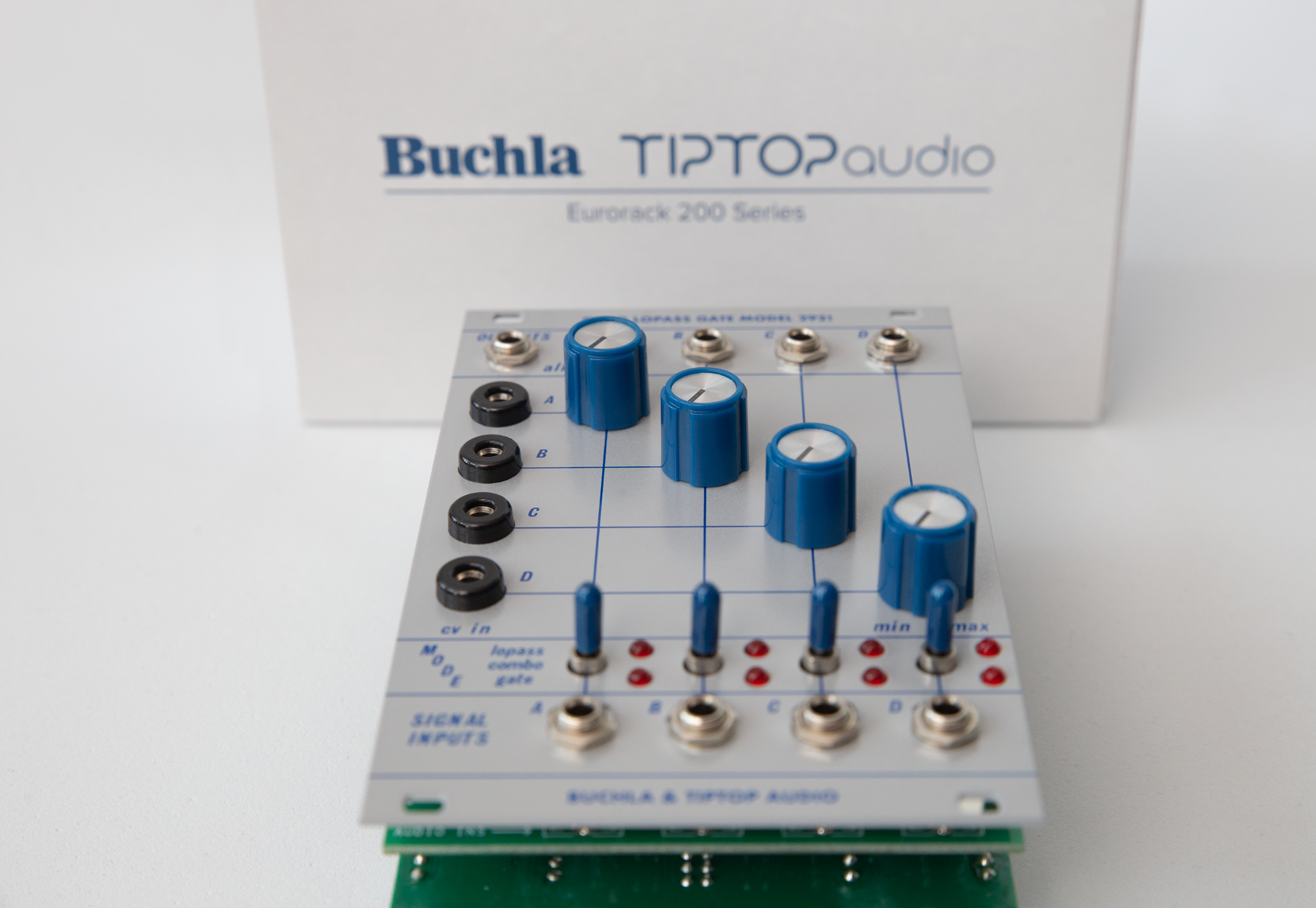 Buchla Tiptop 292t モジュラーシンセ Tiptop Audio Buchla 292t Quad Lopass Gate – Found Sound