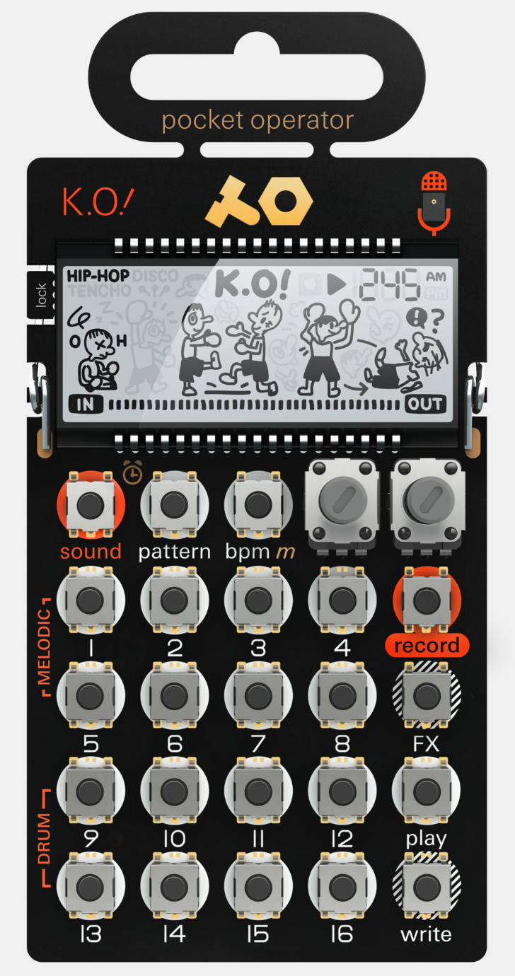 Teenage Engineering PO-33 K.O! Pocket Operator