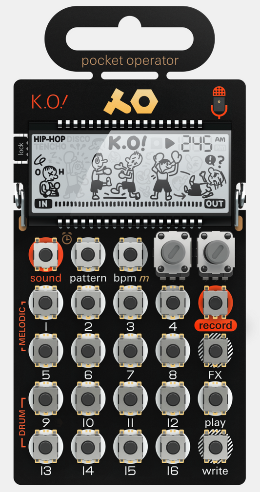 Teenage Engineering PO-33 K.O! Pocket Operator