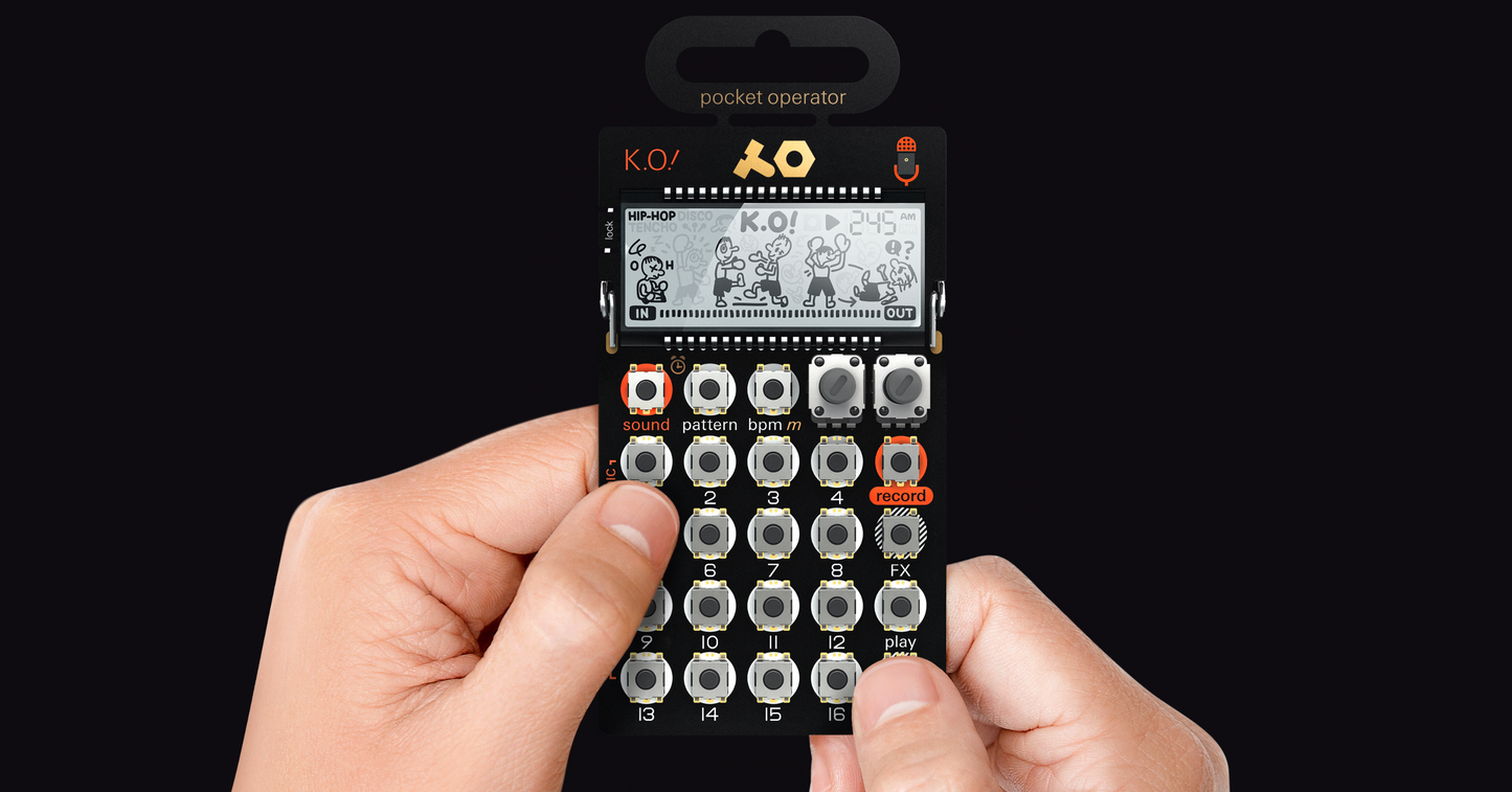 Teenage Engineering PO-33 K.O! Pocket Operator