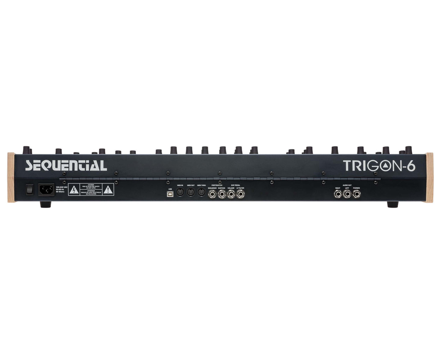 Sequential Trigon-6 6-Voice Polyphonic Analog Synthesizer Keyboard
