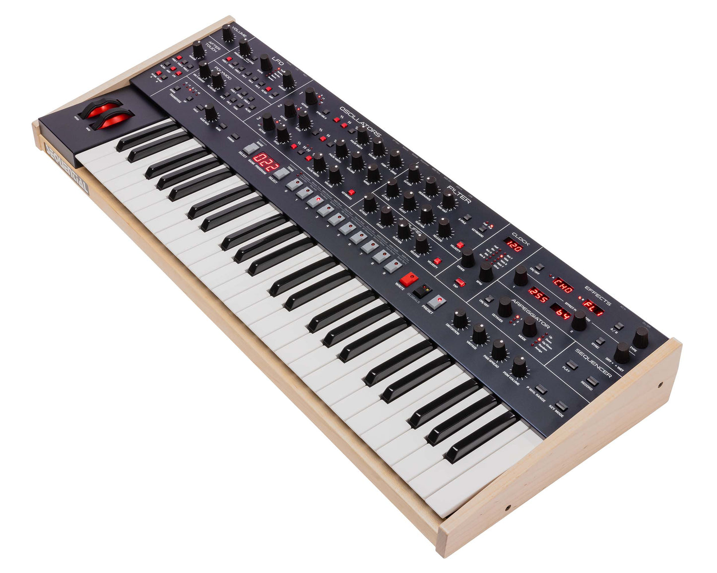 Sequential Trigon-6 6-Voice Polyphonic Analog Synthesizer Keyboard