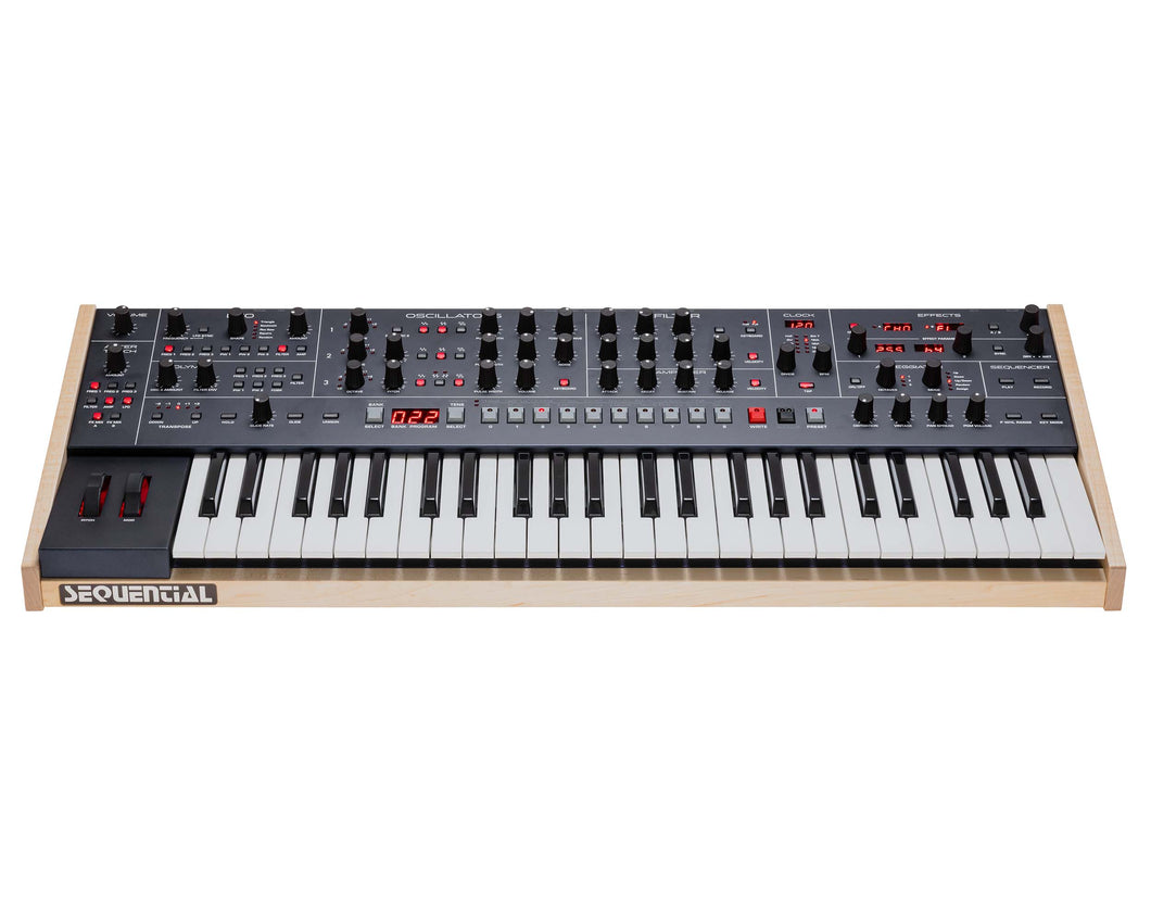 Sequential Trigon-6 6-Voice Polyphonic Analog Synthesizer Keyboard